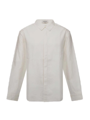 Marine Serre Long-Sleeved Buttoned Shirt