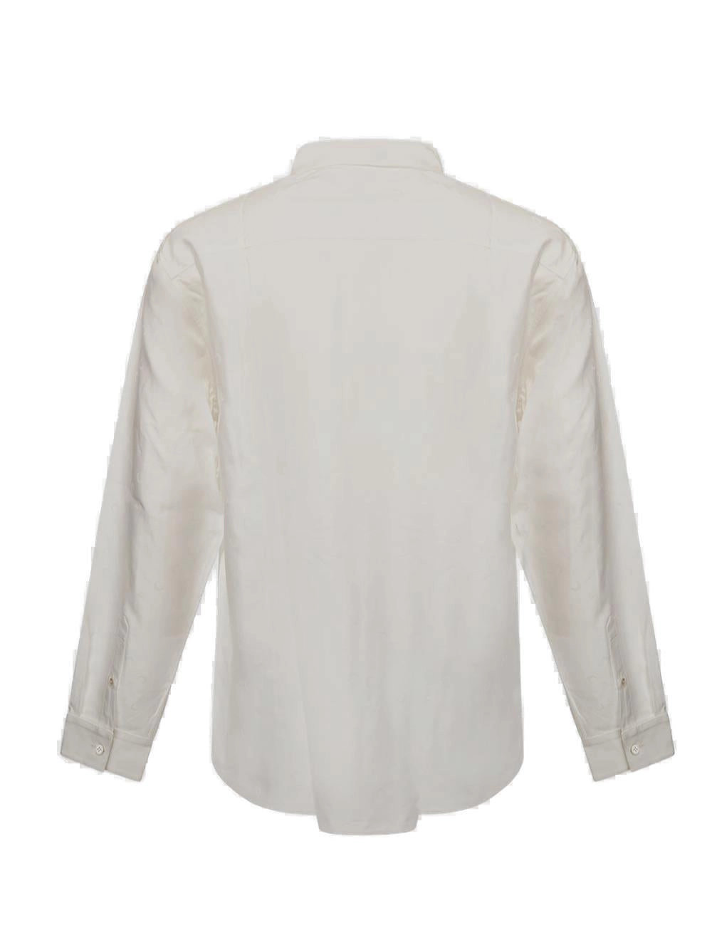 Marine Serre Long-Sleeved Buttoned Shirt