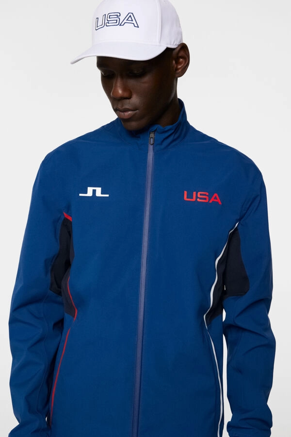 Mathieu Waterproof Jacket Estate Blue