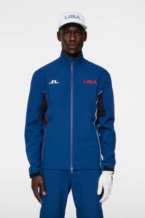 Mathieu Waterproof Jacket Estate Blue