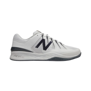 Men's Court 1006 - White with Navy (D Width)