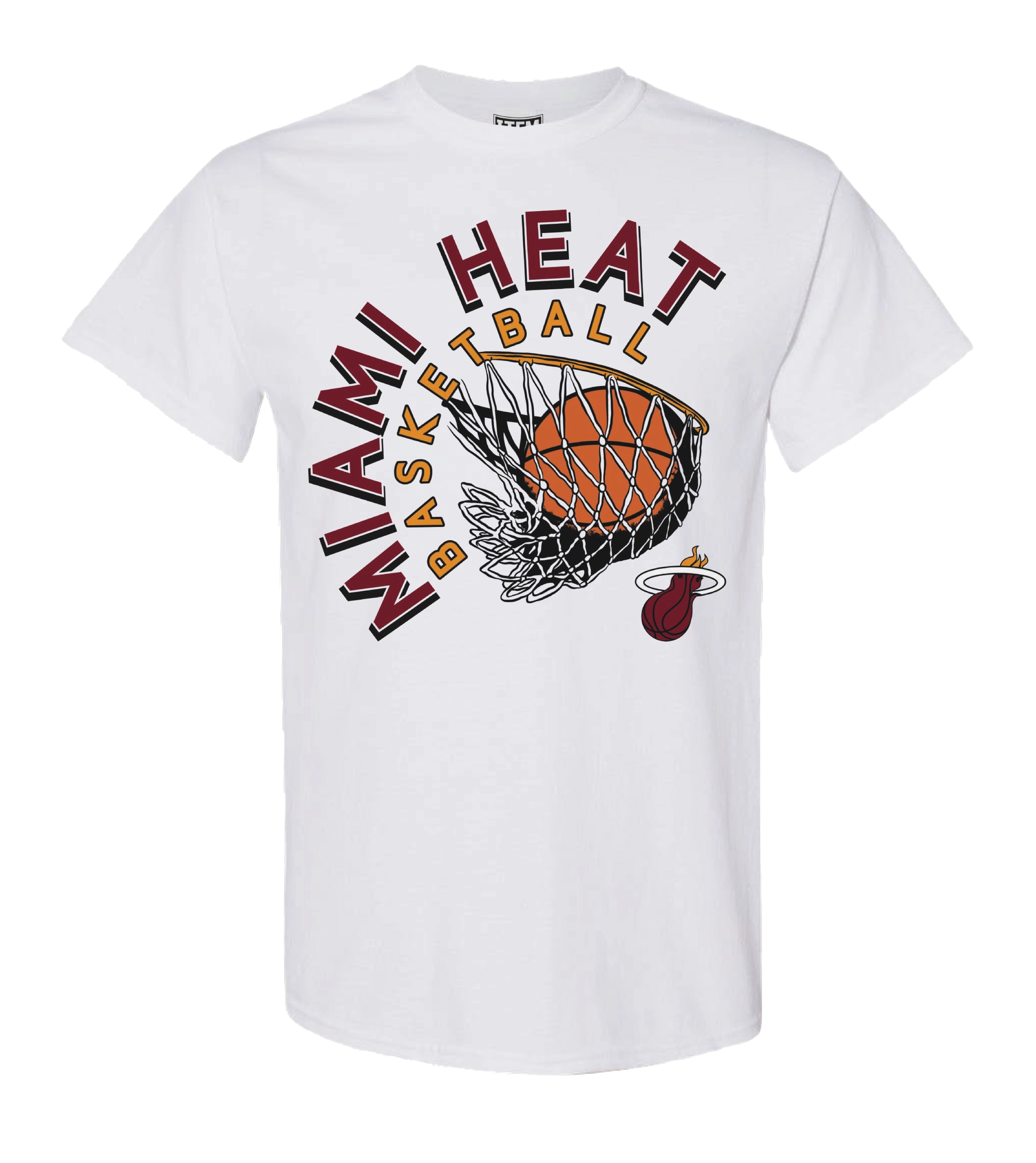 Miami HEAT White Hot Basketball Tee