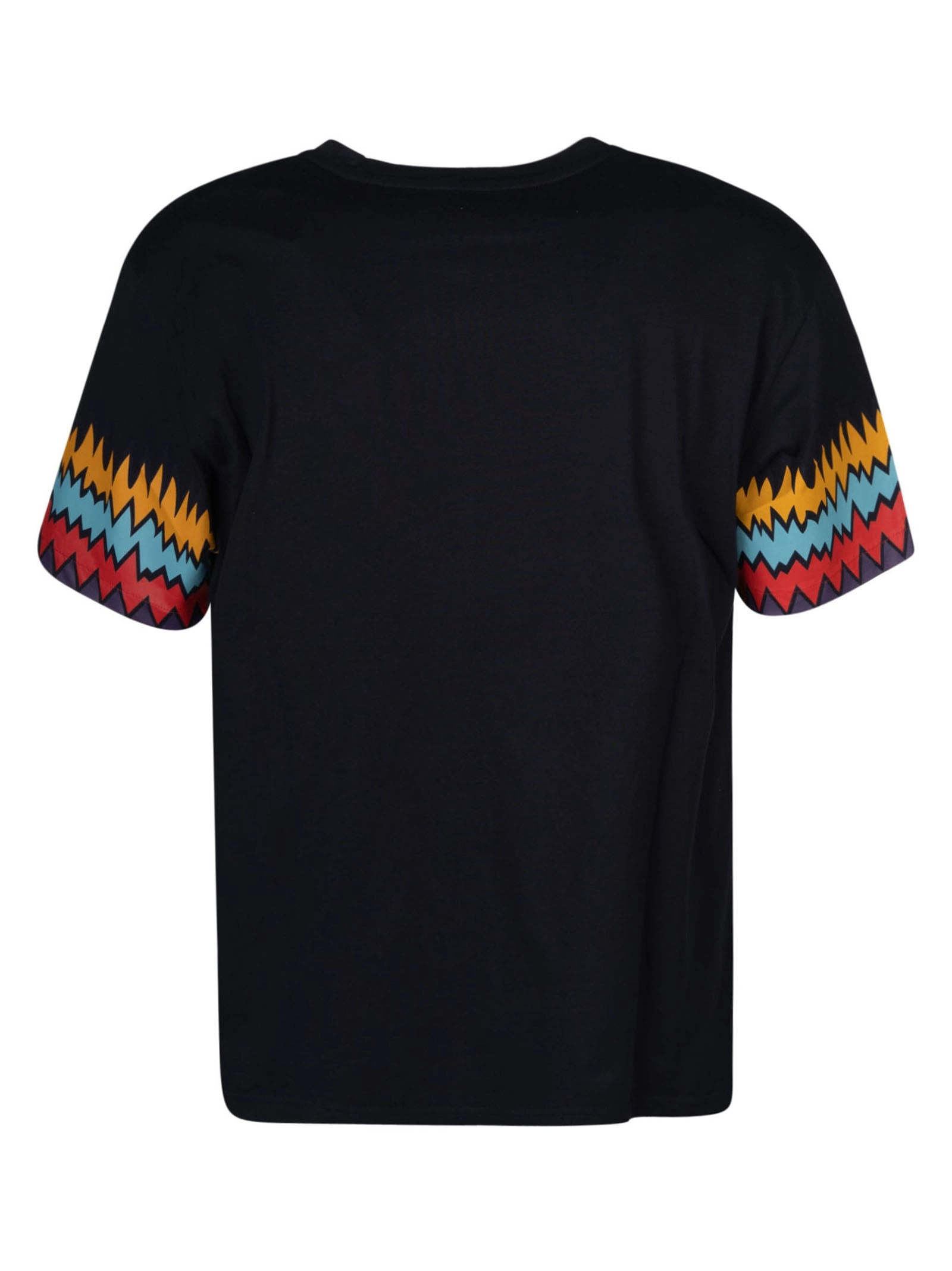 Missoni Zigzag-Trim Logo Printed T-Shirt