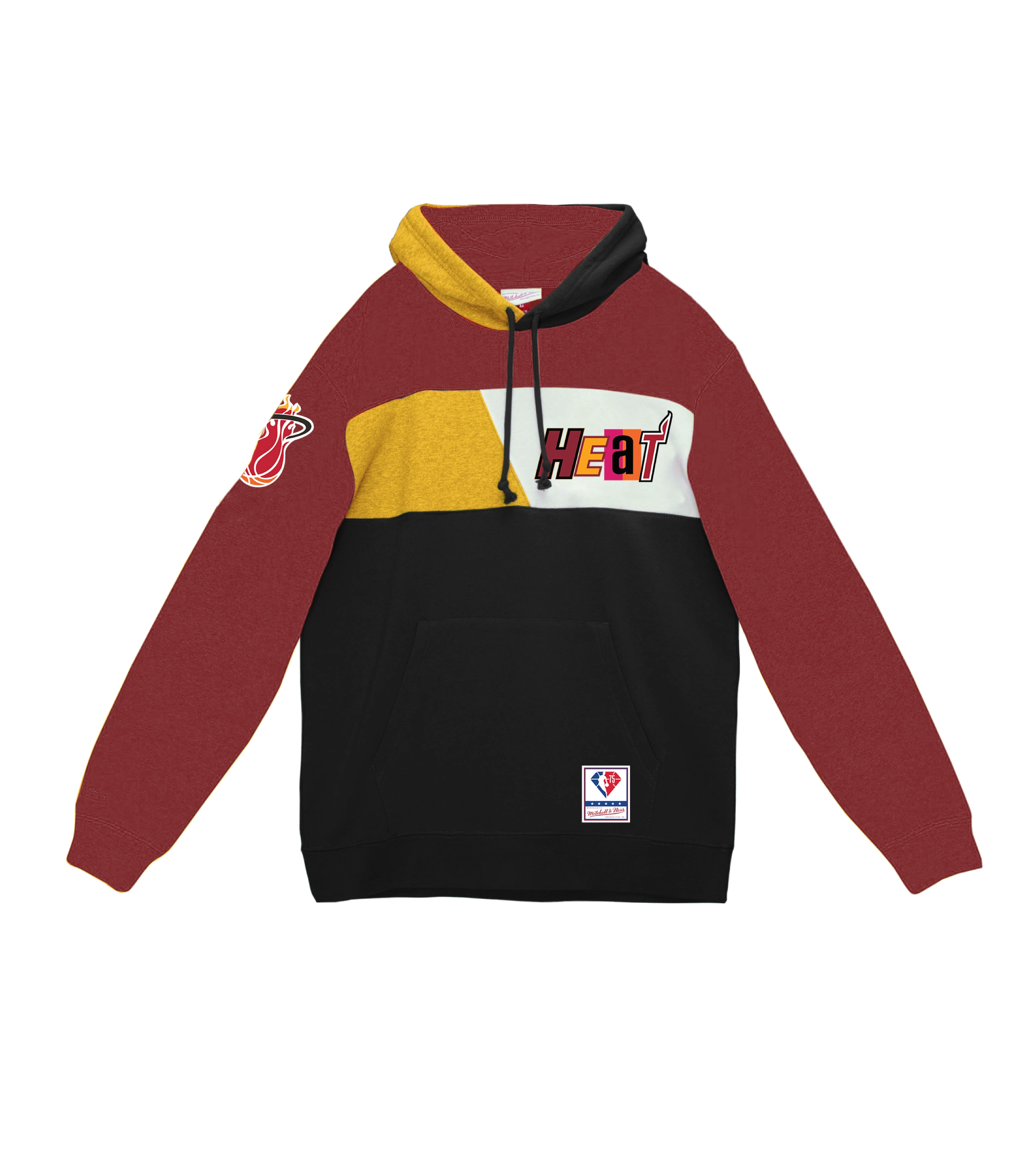 Mitchell and Ness Miami HEAT Mashup Hoodie
