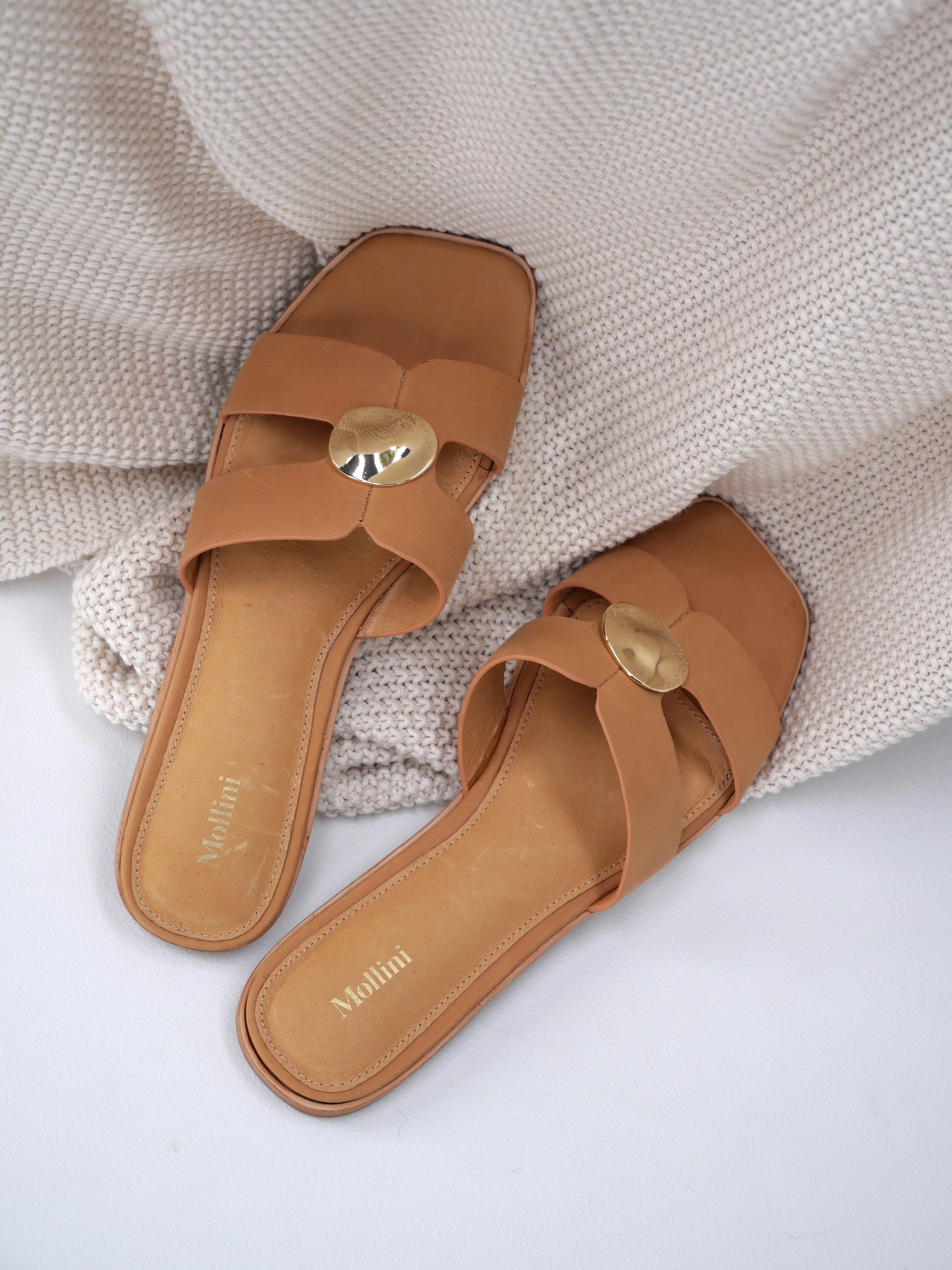 Mollini Sanilla Slide Tan
