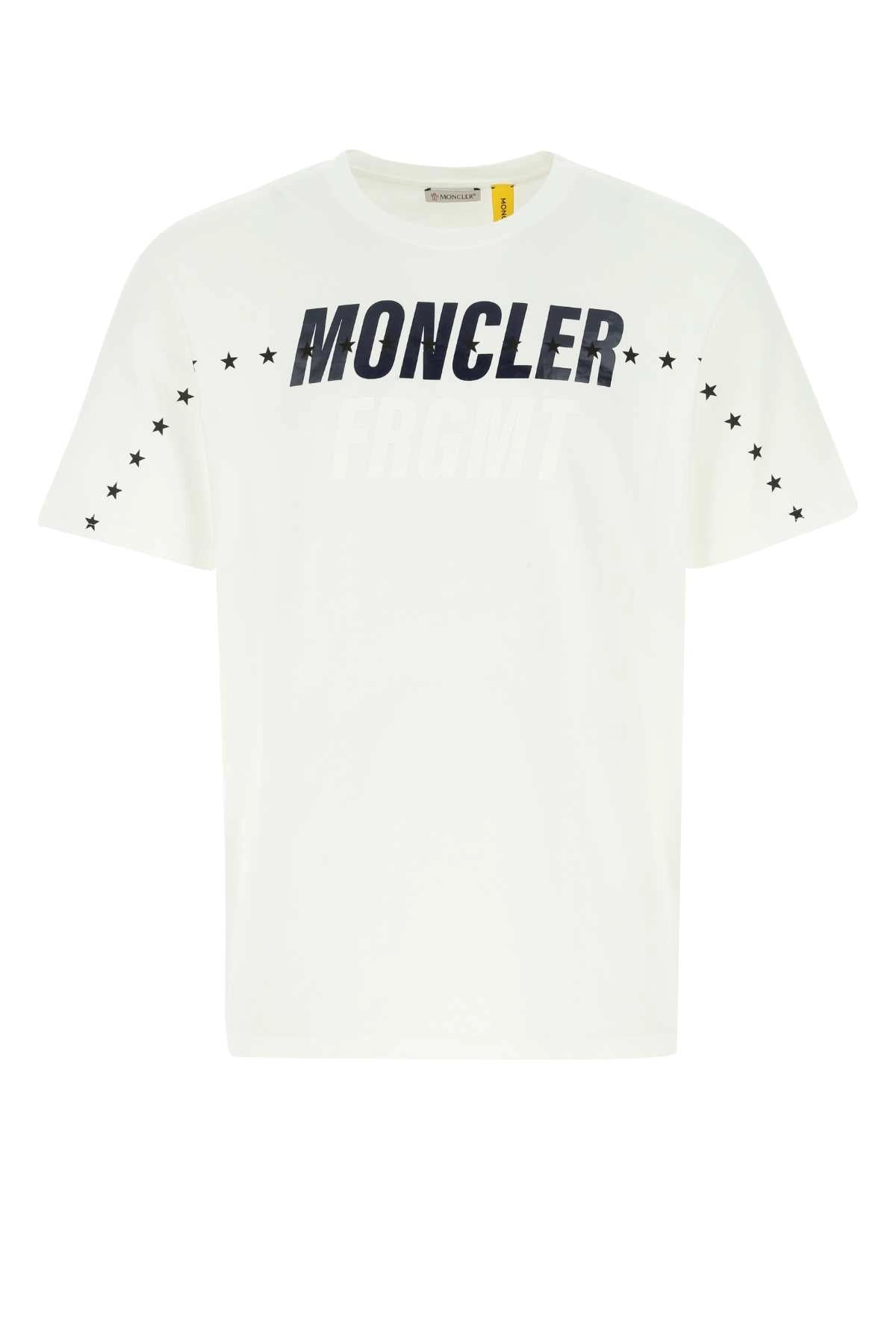 Moncler X Fragment Hiroshi Fujiwara Logo Printed T-Shirt