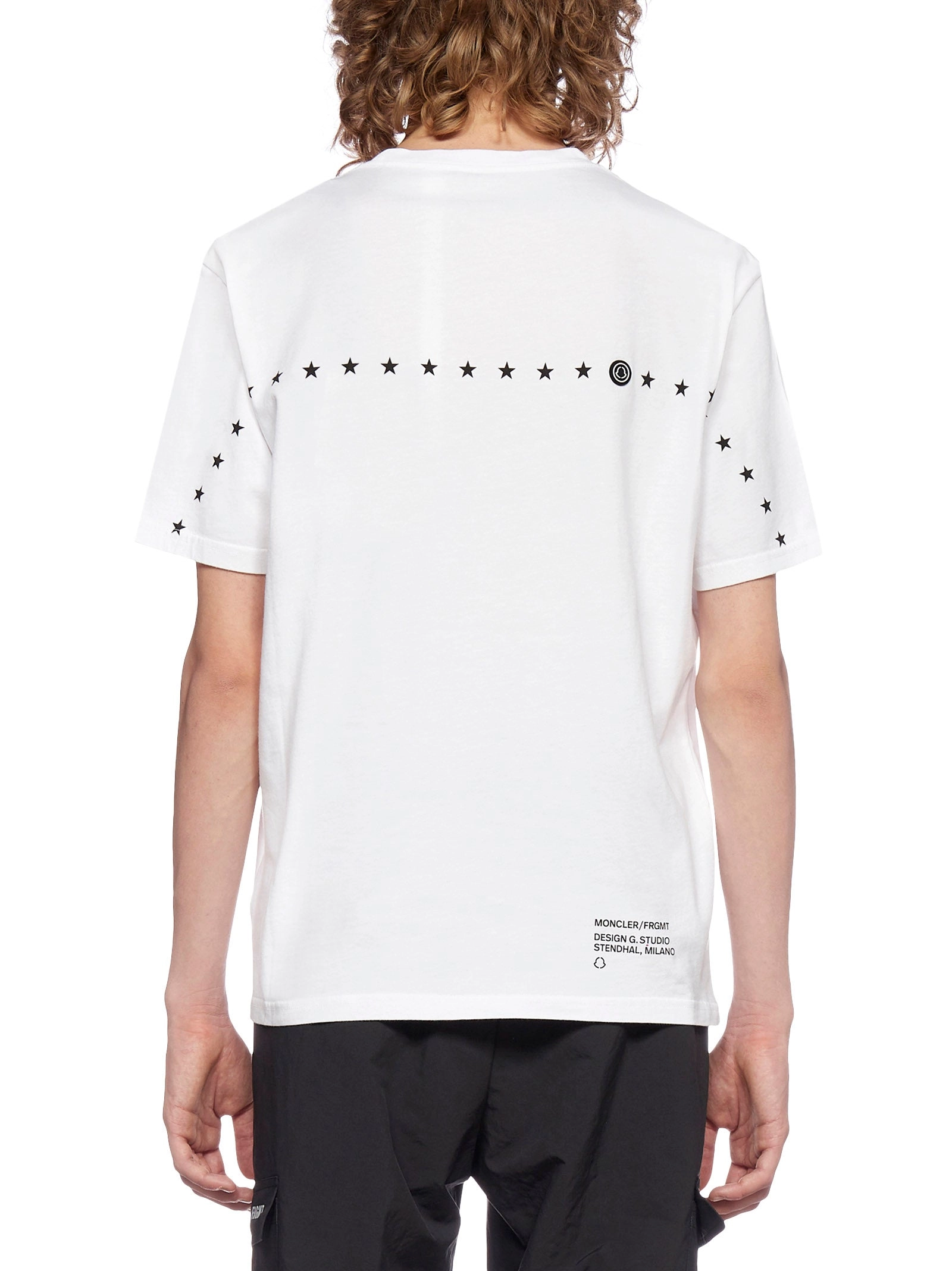 Moncler X Fragment Hiroshi Fujiwara Logo Printed T-Shirt