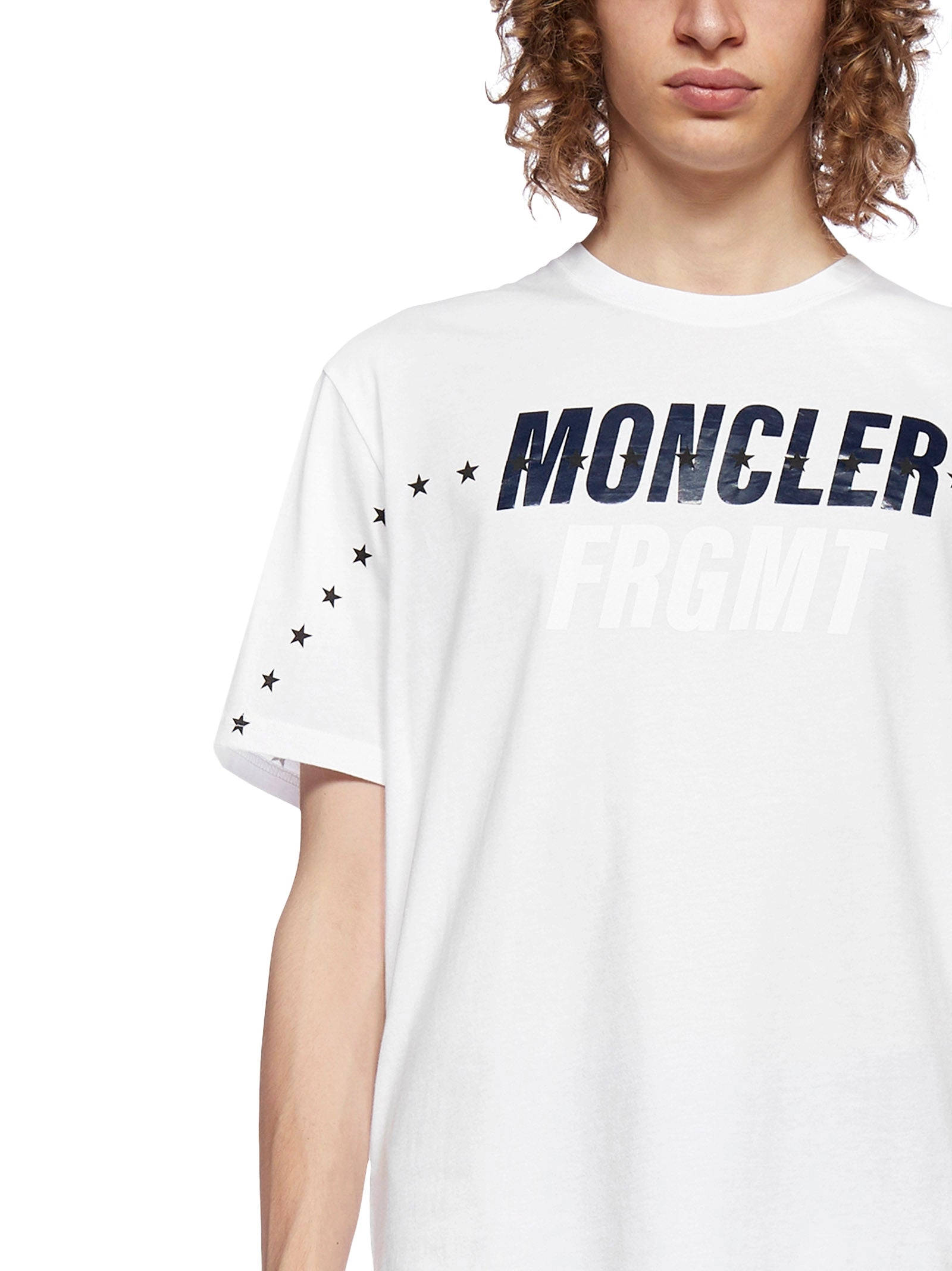 Moncler X Fragment Hiroshi Fujiwara Logo Printed T-Shirt