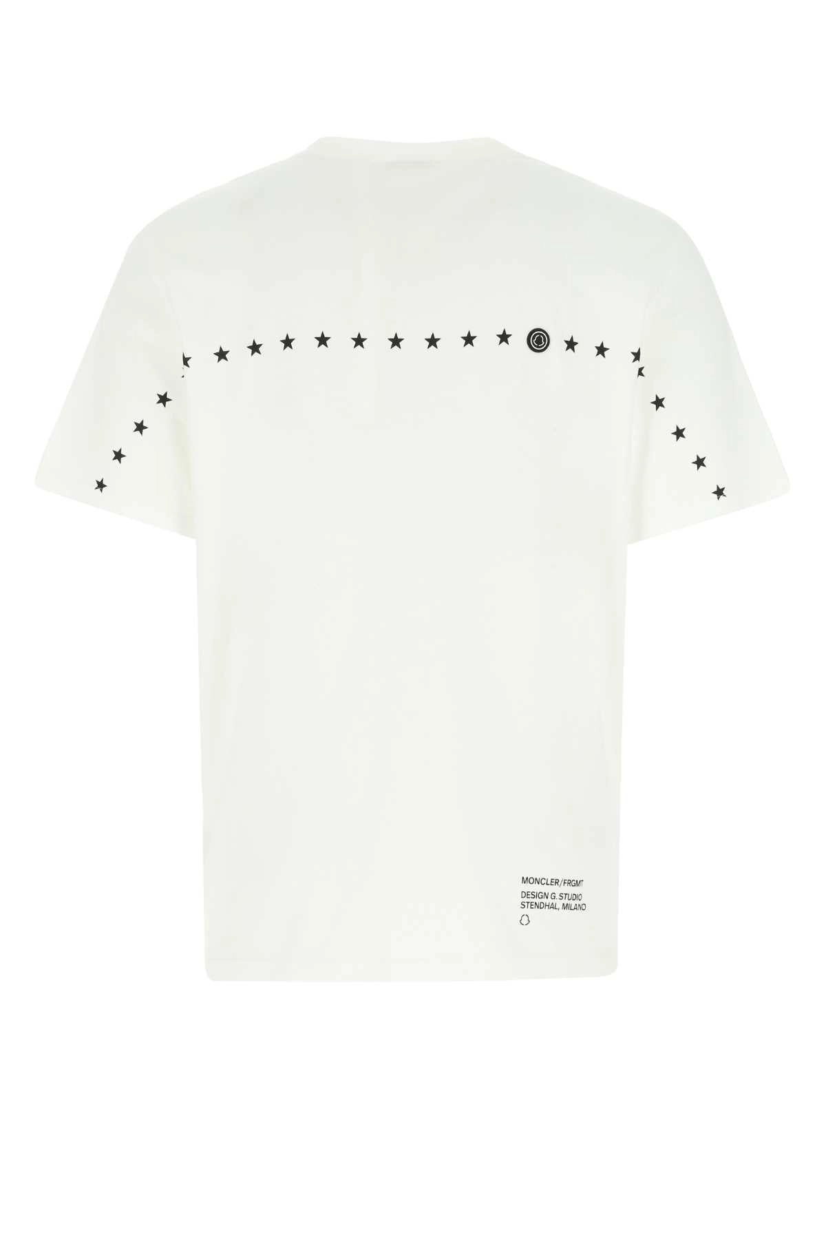 Moncler X Fragment Hiroshi Fujiwara Logo Printed T-Shirt
