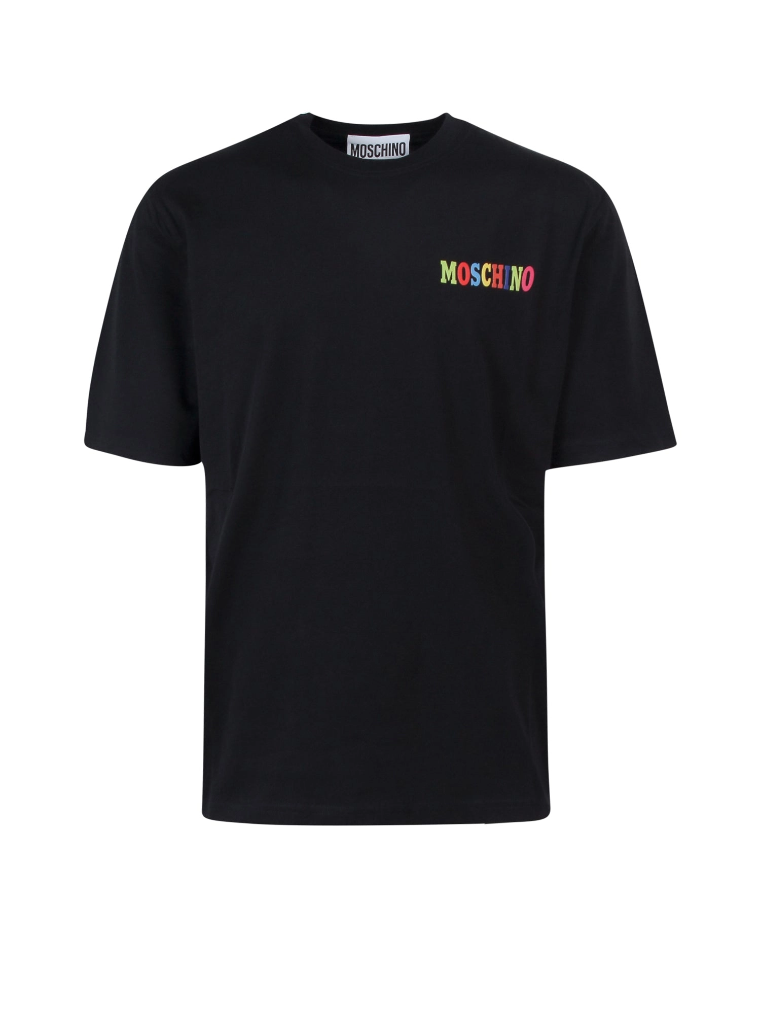 Moschino Logo Printed Crewneck T-Shirt