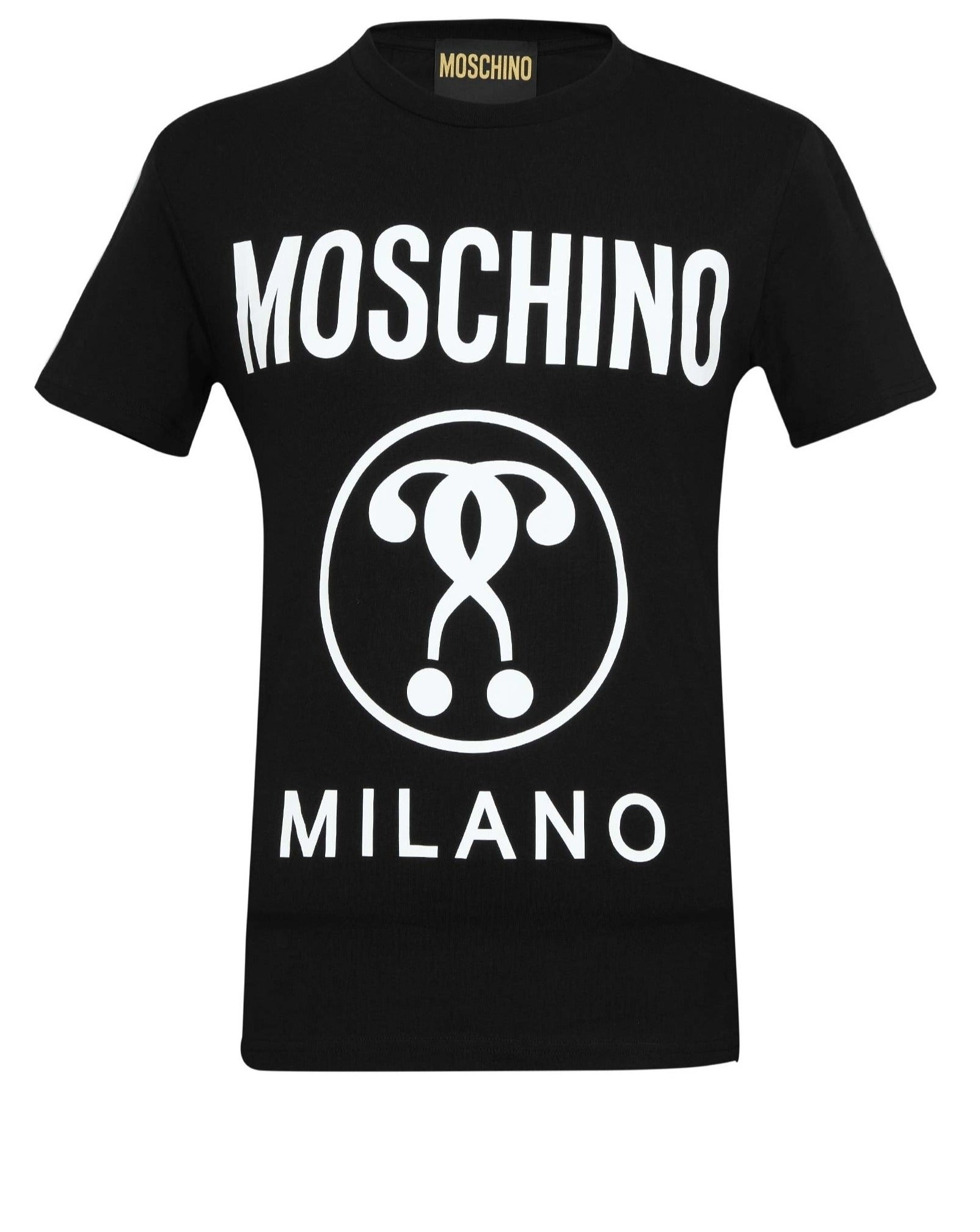 Moschino Logo Printed Crewneck T-Shirt