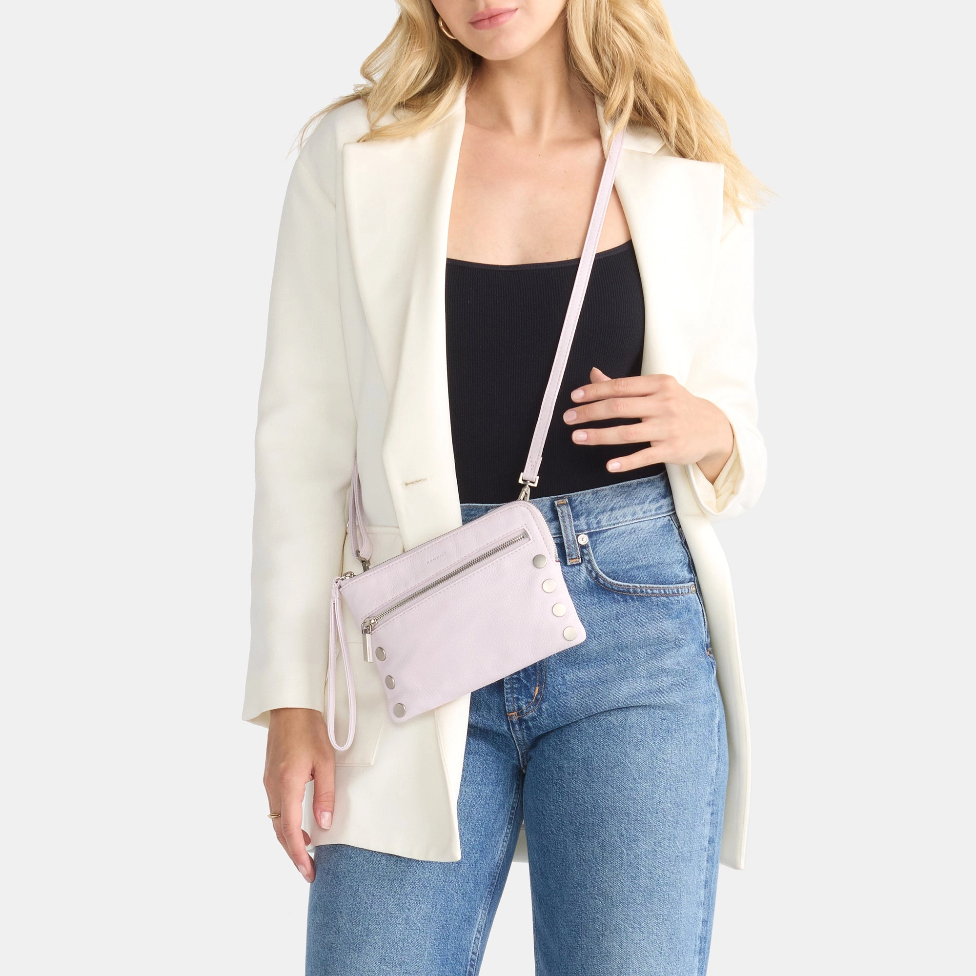 Nash Small | Pastel Lilac/Brushed Silver