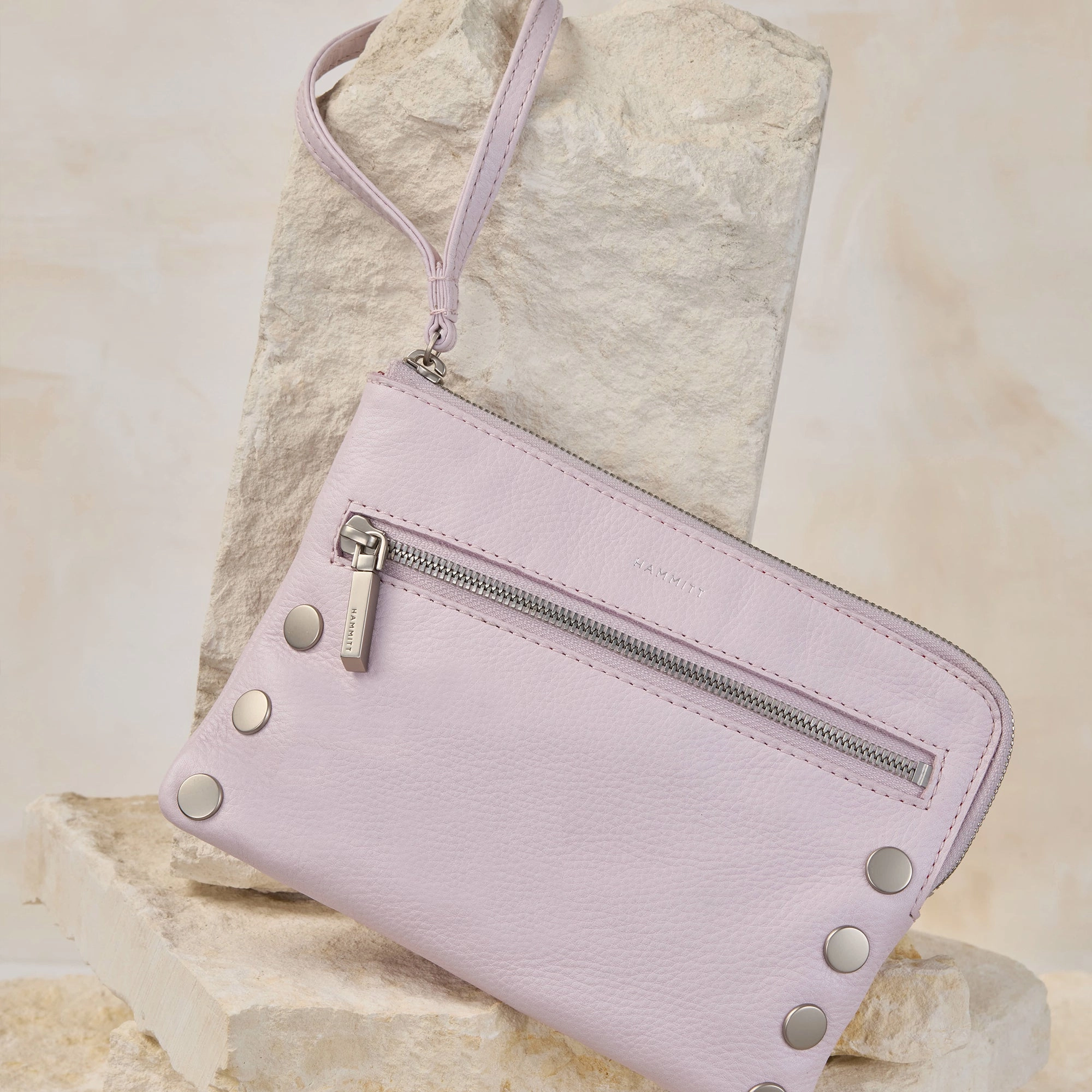 Nash Small | Pastel Lilac/Brushed Silver