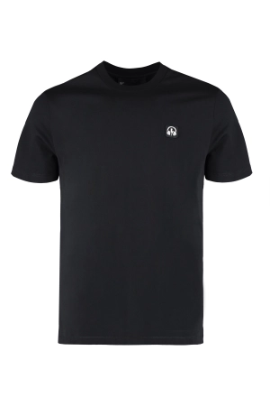 Neil Barrett Logo Patch Crewneck T-Shirt