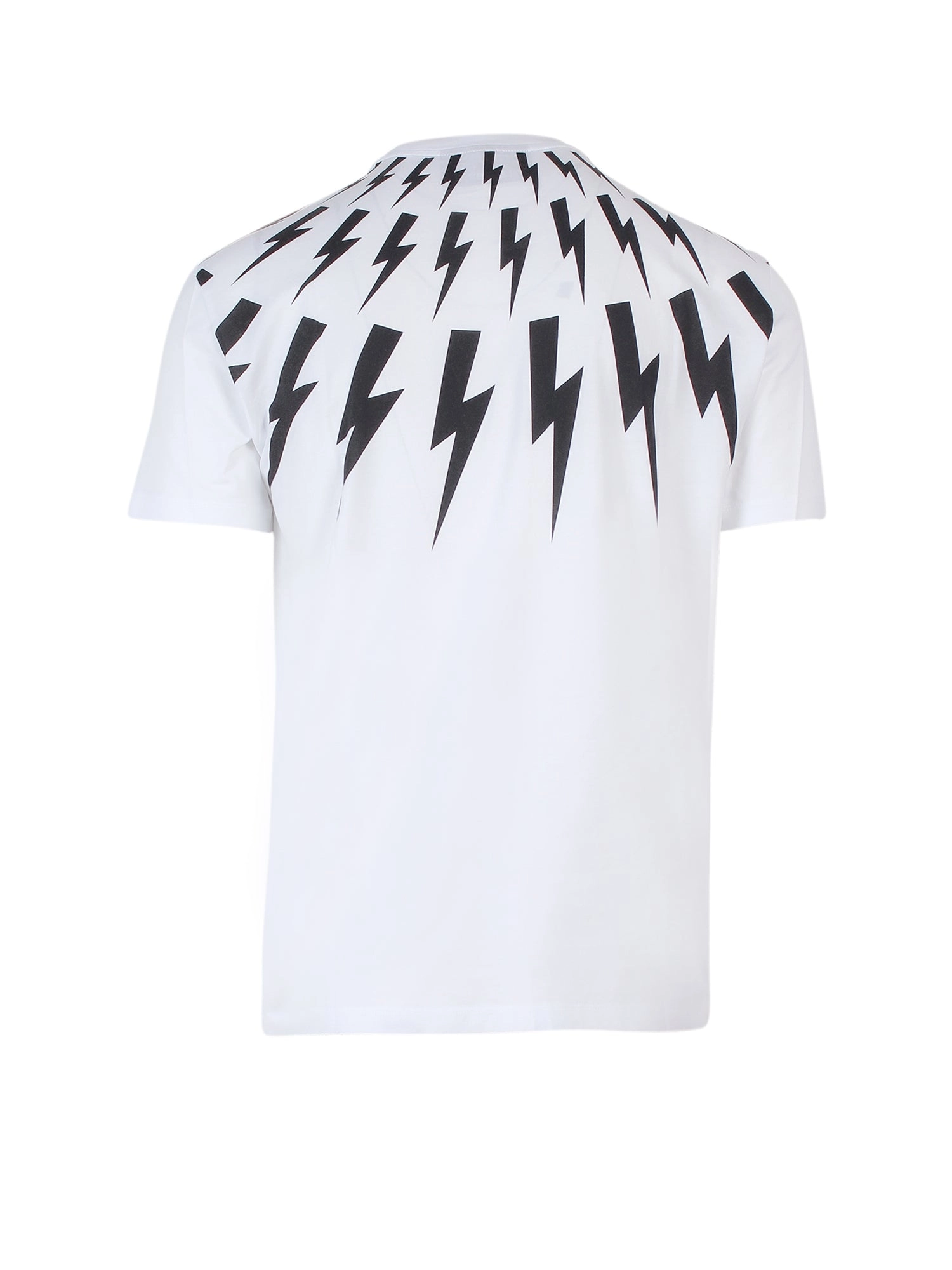 Neil Barrett Thunderbolt Print Crewneck T-Shirt