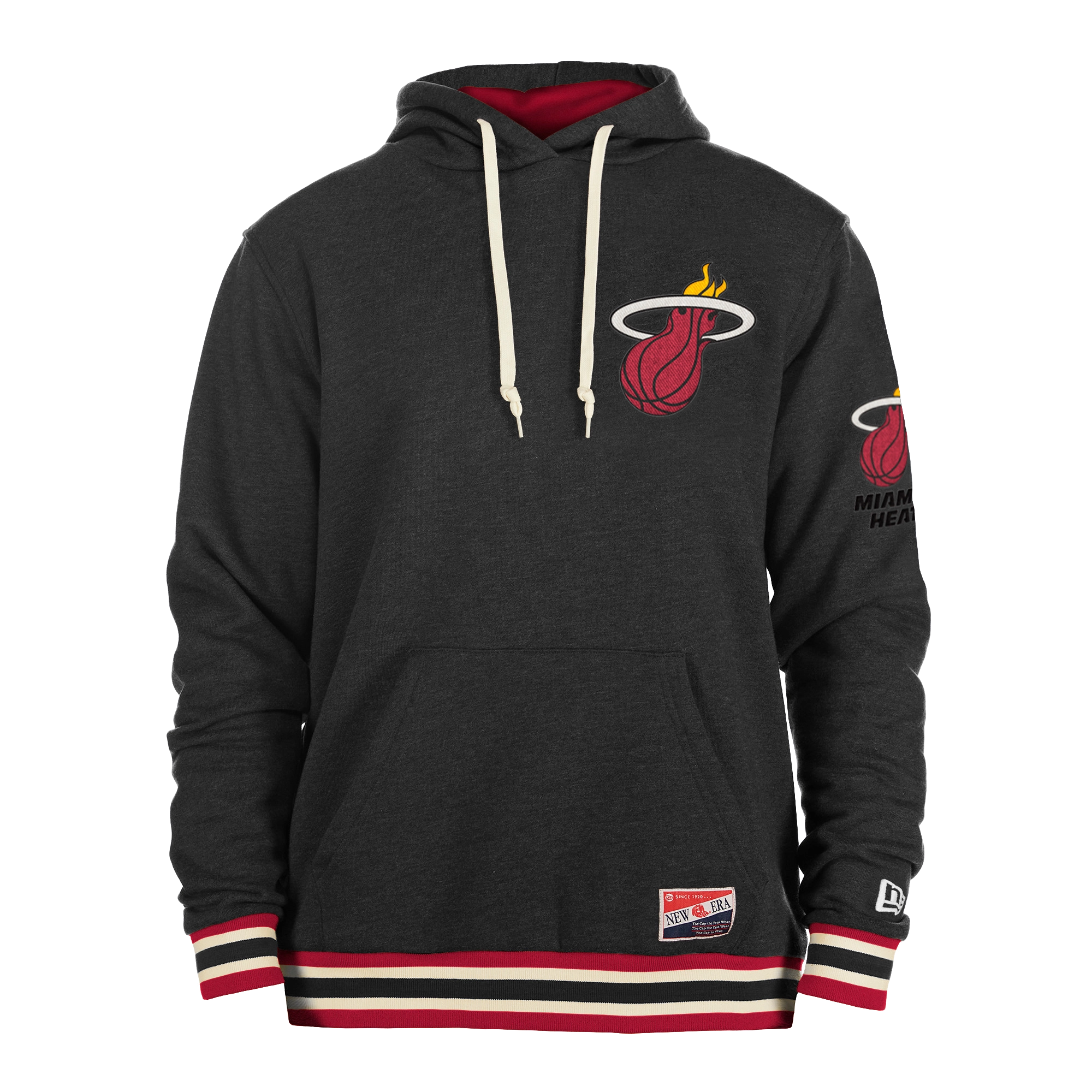 New Era Miami HEAT Fleece Pullover Hoodie