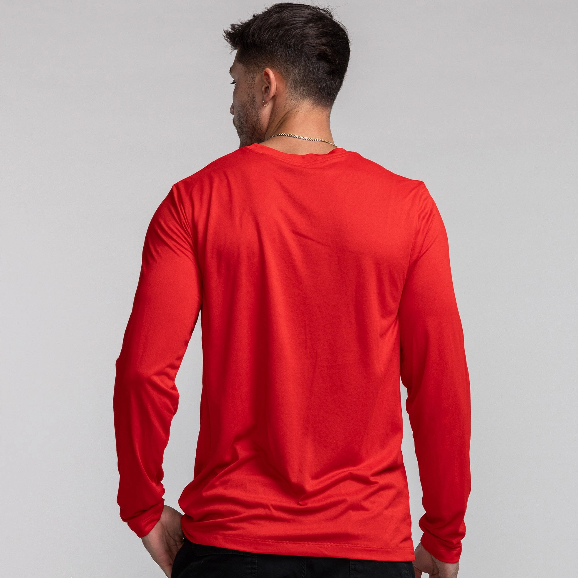 Nike HEAT Culture: Blood Red Logo Long Sleeve