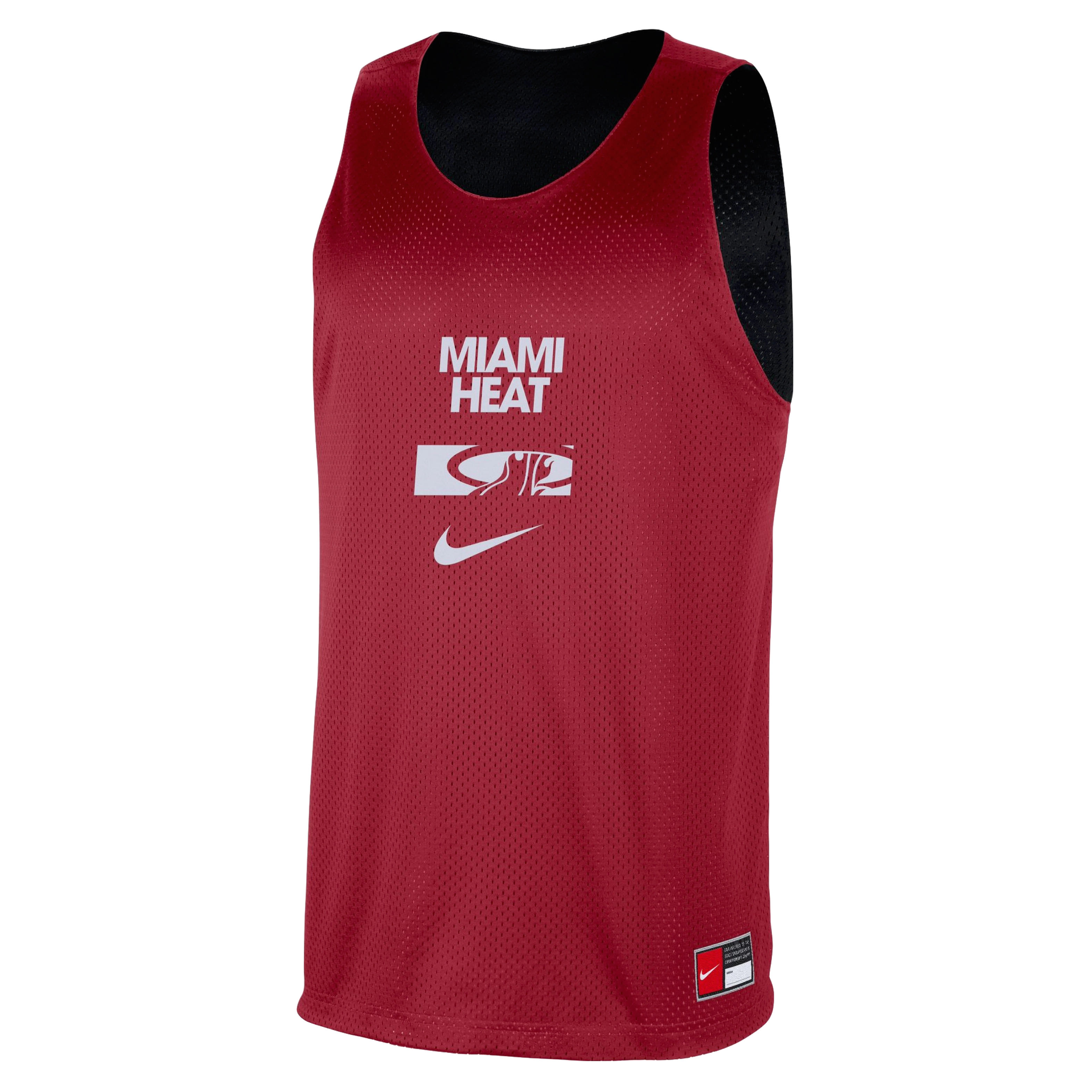 Nike Miami HEAT Mesh Reversible Practice Jersey