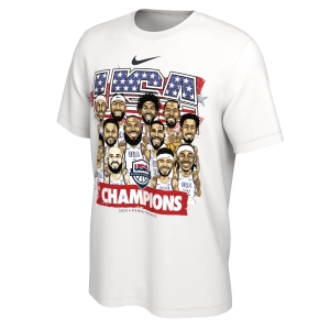 Nike USA Men's Basketball 2024 Winners Tee