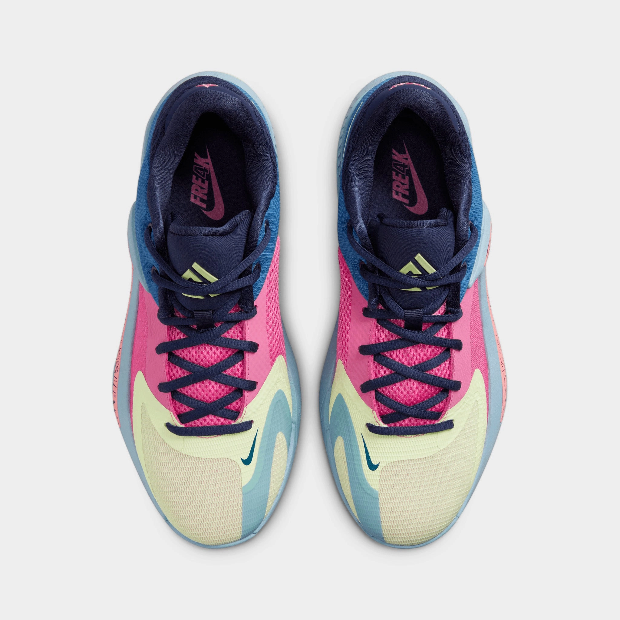 Nike Zoom Freak 4 NRG Dark Marina Blue / Barely Volt - Pink Gaze