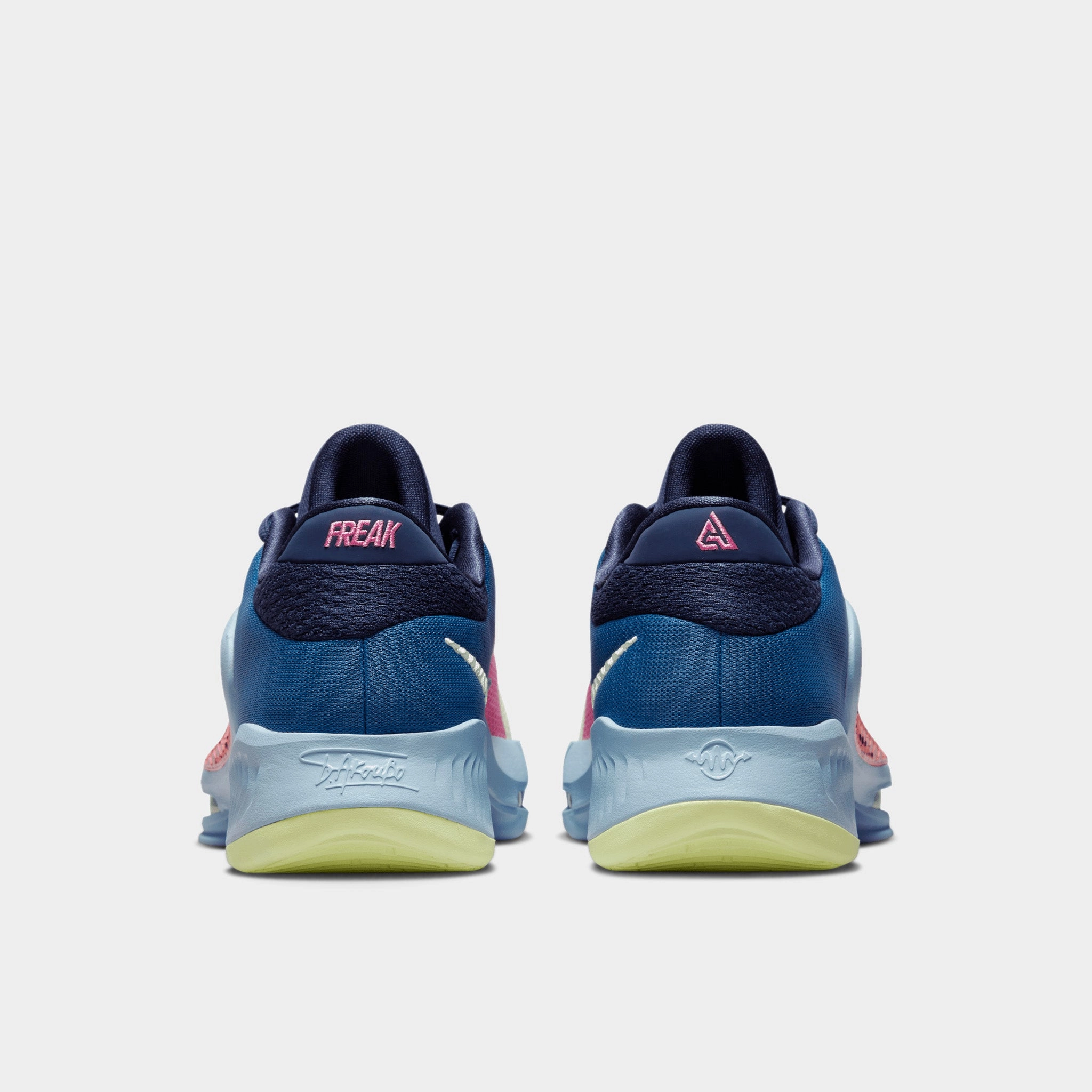 Nike Zoom Freak 4 NRG Dark Marina Blue / Barely Volt - Pink Gaze