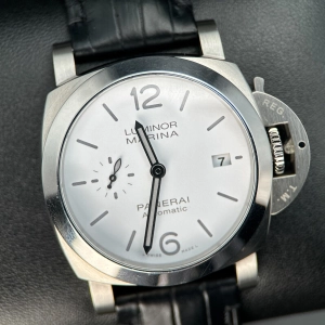 Panerai Luminor Marina Quaranta PAM01271 Steel White Dial 40mm Watch - 2021