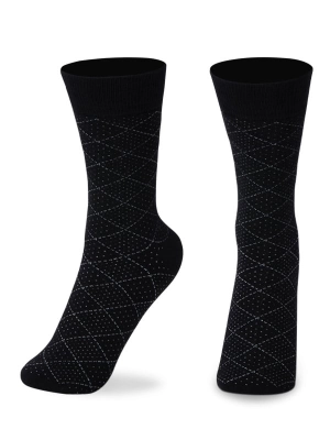 Printed Cotton Full Length Socks