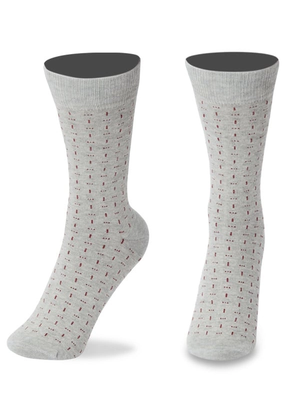 Printed Cotton Full Length Socks