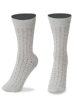 Printed Cotton Full Length Socks
