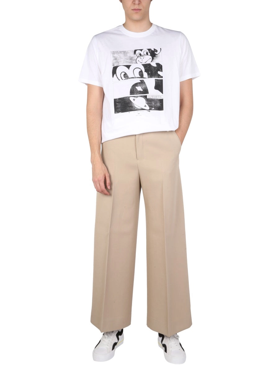 PS Paul Smith Printed Crewneck T-Shirt