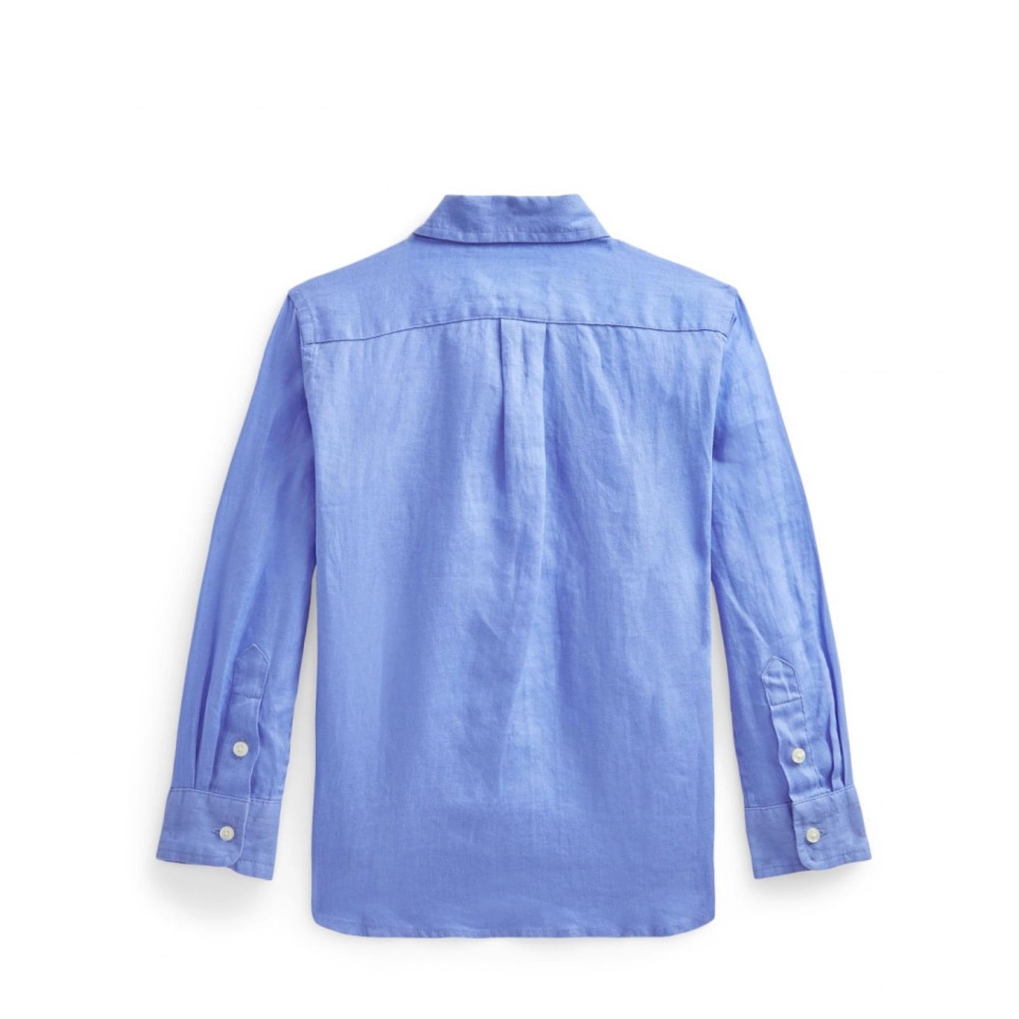 Ralph Lauren Kids Logo Embroidered Long Sleeved Shirt