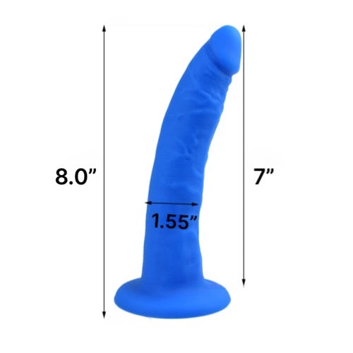 Realistic 8 Inch Silicone Dildo