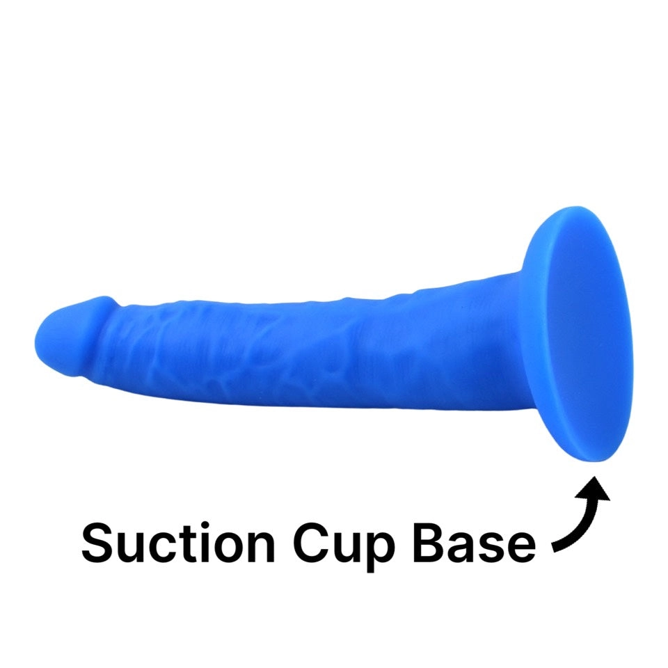 Realistic 8 Inch Silicone Dildo