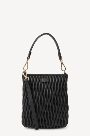 Saben Coco Mini Bag Black Diamond Quilt
