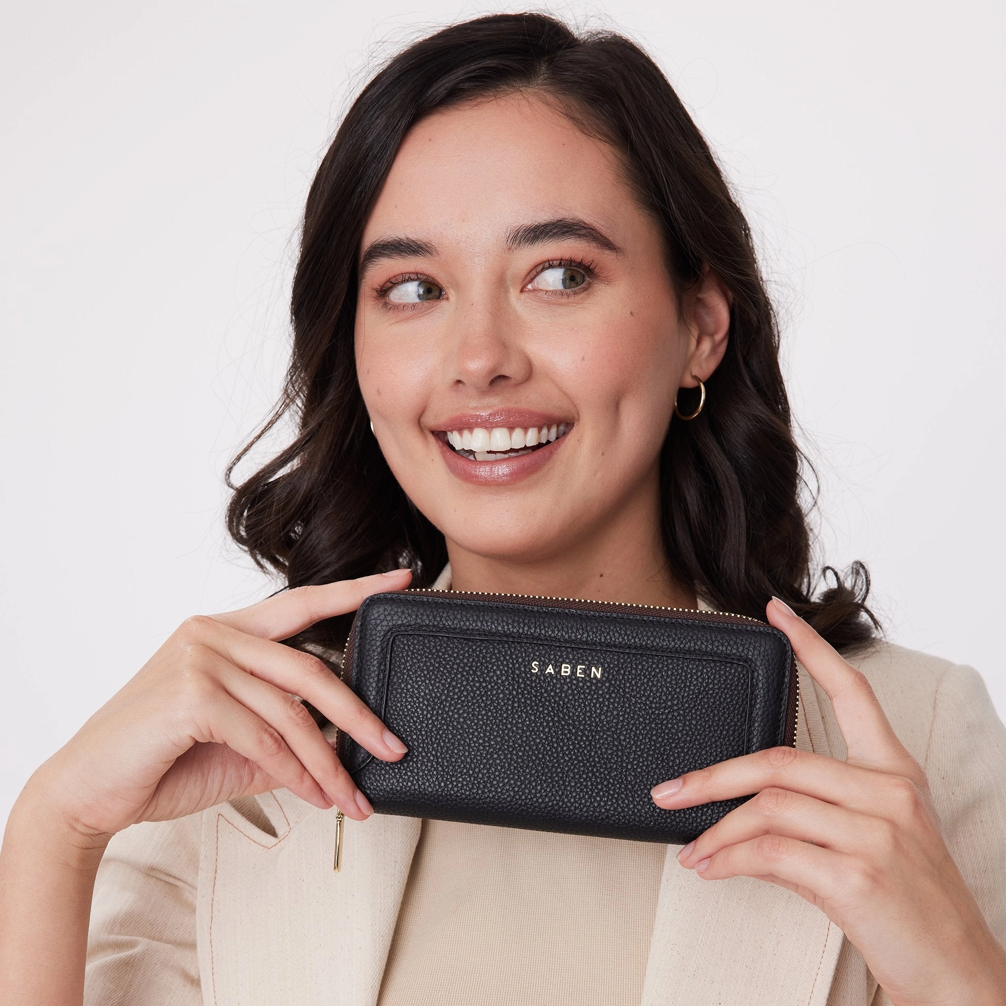 Saben Lyric Wallet Black
