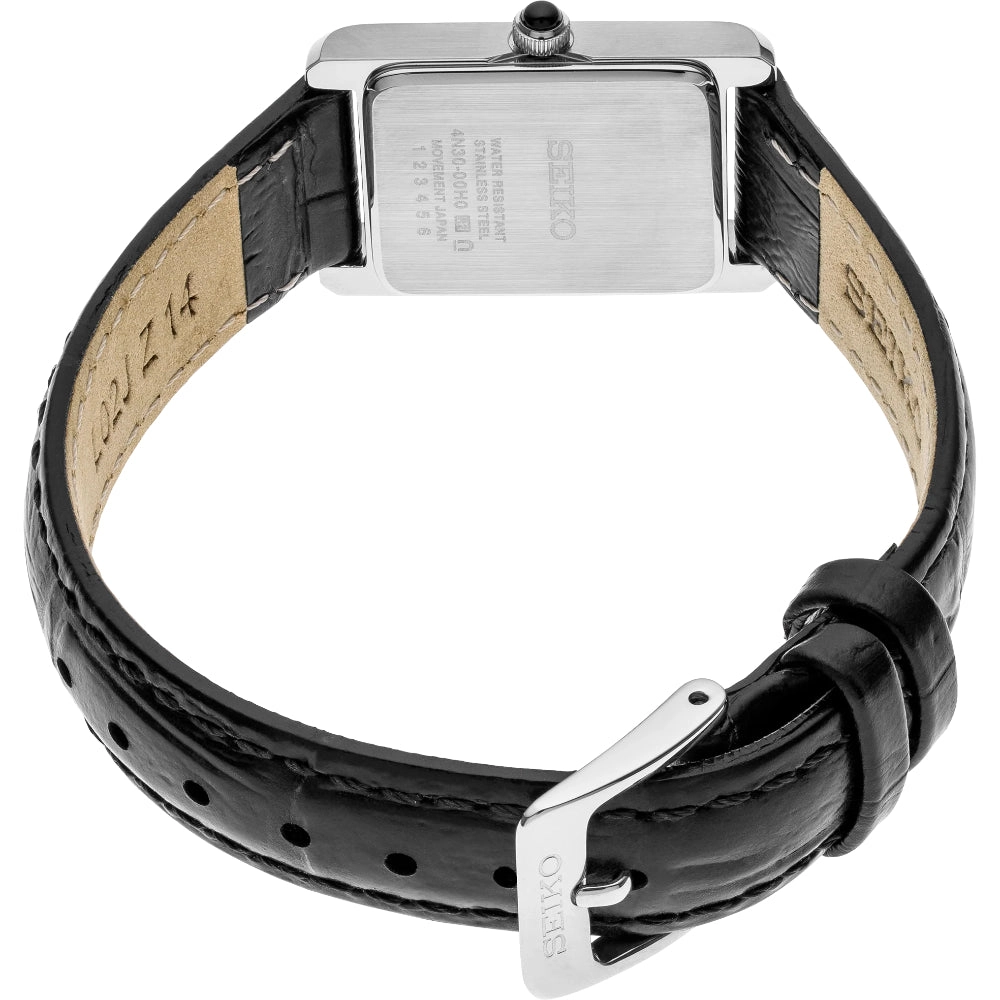 Seiko Essentials Collection Rectangular Quartz Watch