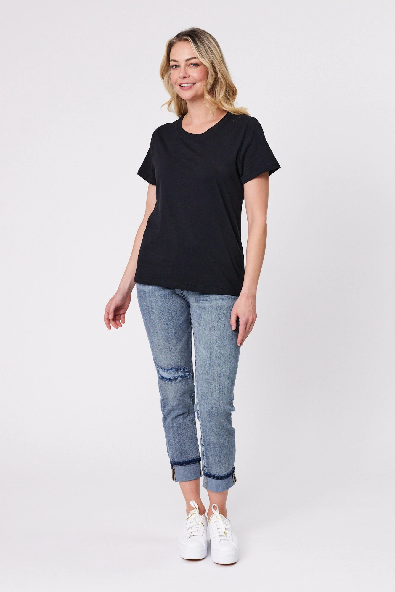 Shine On Essentials Tee Black