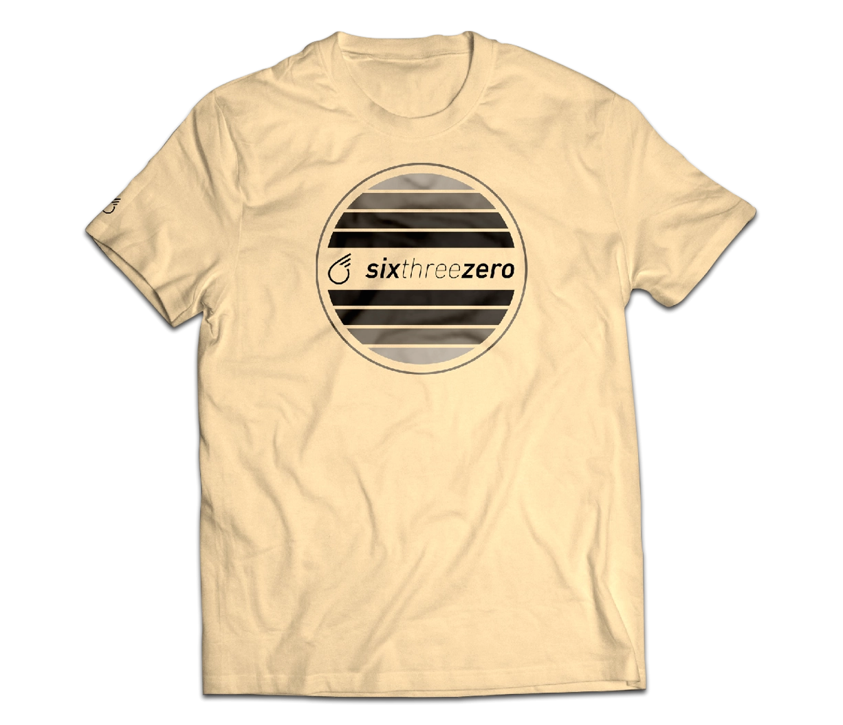 sixthreezero Premium Short Sleeve Crew EVRY Shirt Design B Papyrus/Black
