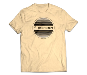 sixthreezero Premium Short Sleeve Crew EVRY Shirt Design B Papyrus/Black