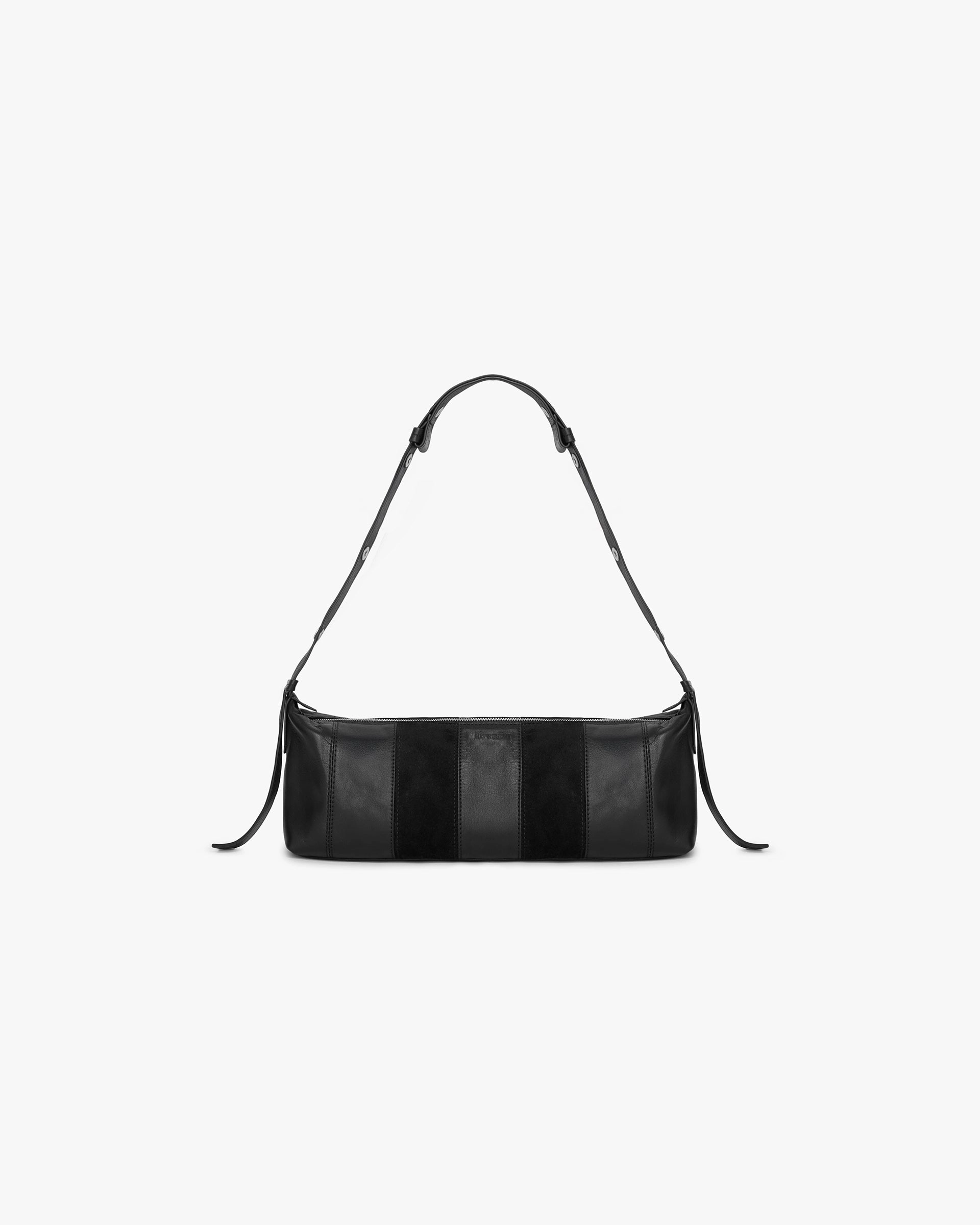 Snap Baguette Bag - Jet Black