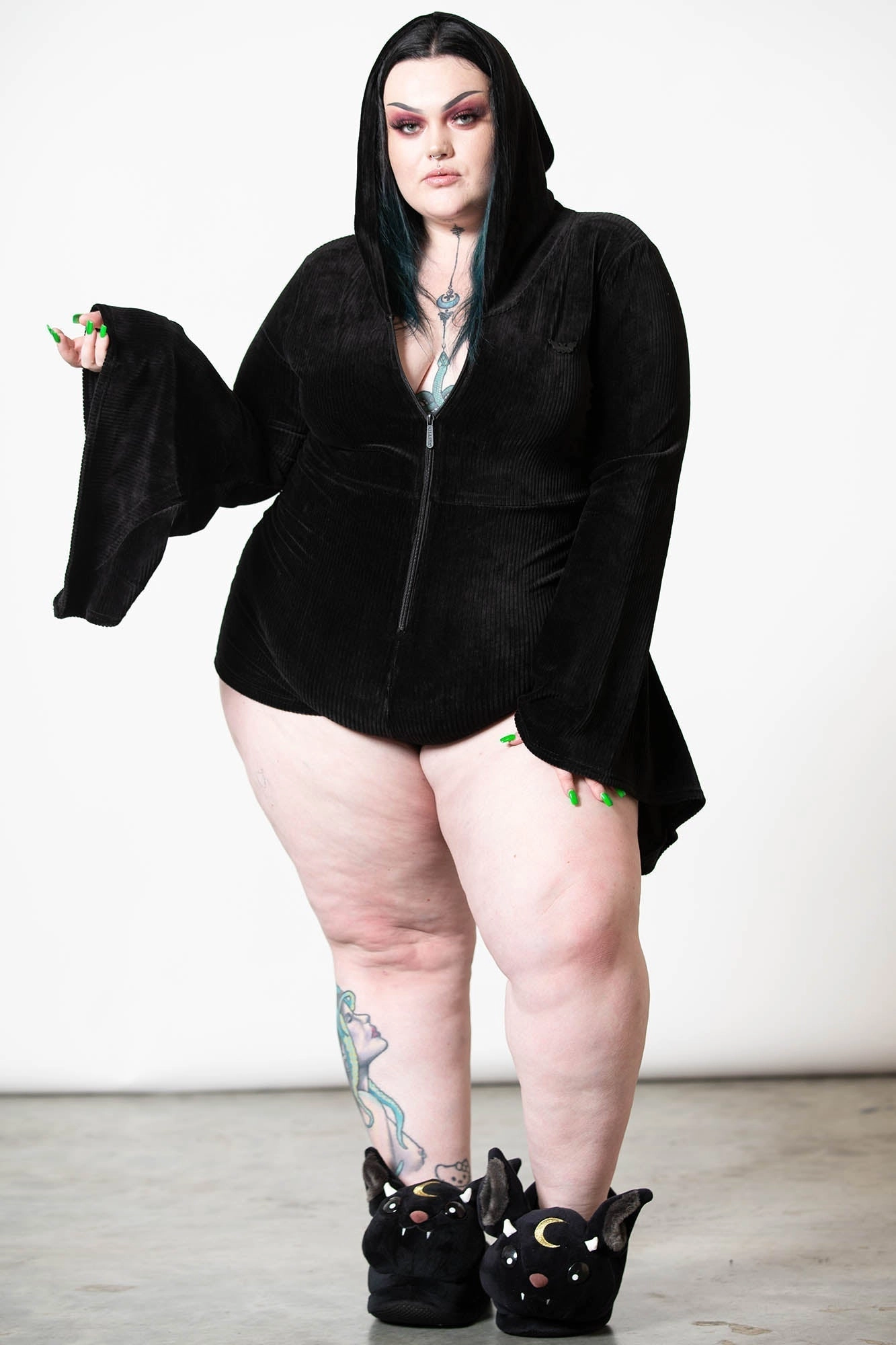 Spirit Of Slumber Hooded Playsuit - Resurrect