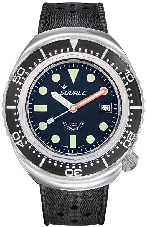 Squale 2002 101 Atmos Black Dots 2002.SS.BK.BK.HT
