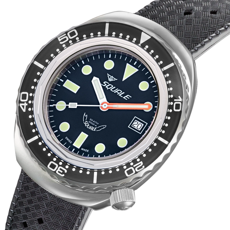 Squale 2002 101 Atmos Black Dots 2002.SS.BK.BK.HT