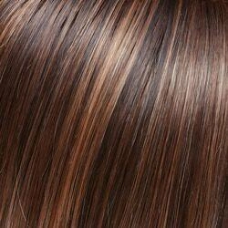 Top Full 18" HH Hairpiece by easiHair |Human Hair (Monofilament Base)