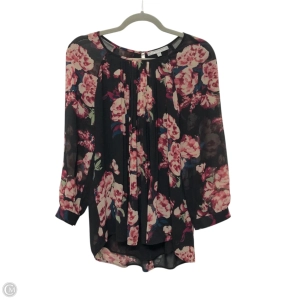 Top Long Sleeve By Daniel Rainn In Floral Print, Size: S