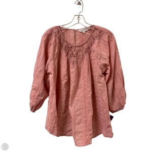 Top Long Sleeve By Davi & Dani In Pink, Size: S