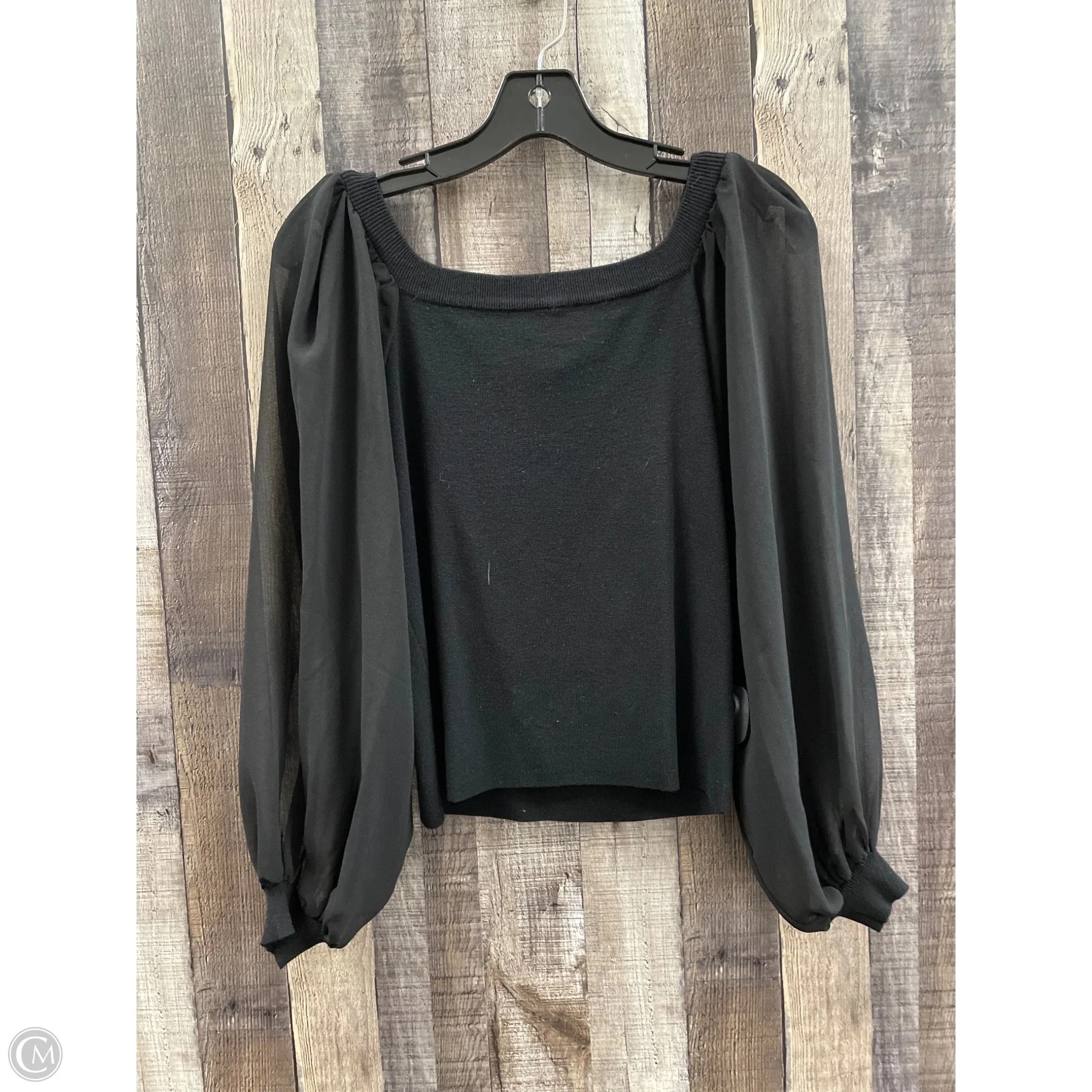 Top Long Sleeve By Lulus In Black, Size: S