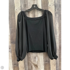 Top Long Sleeve By Lulus In Black, Size: S