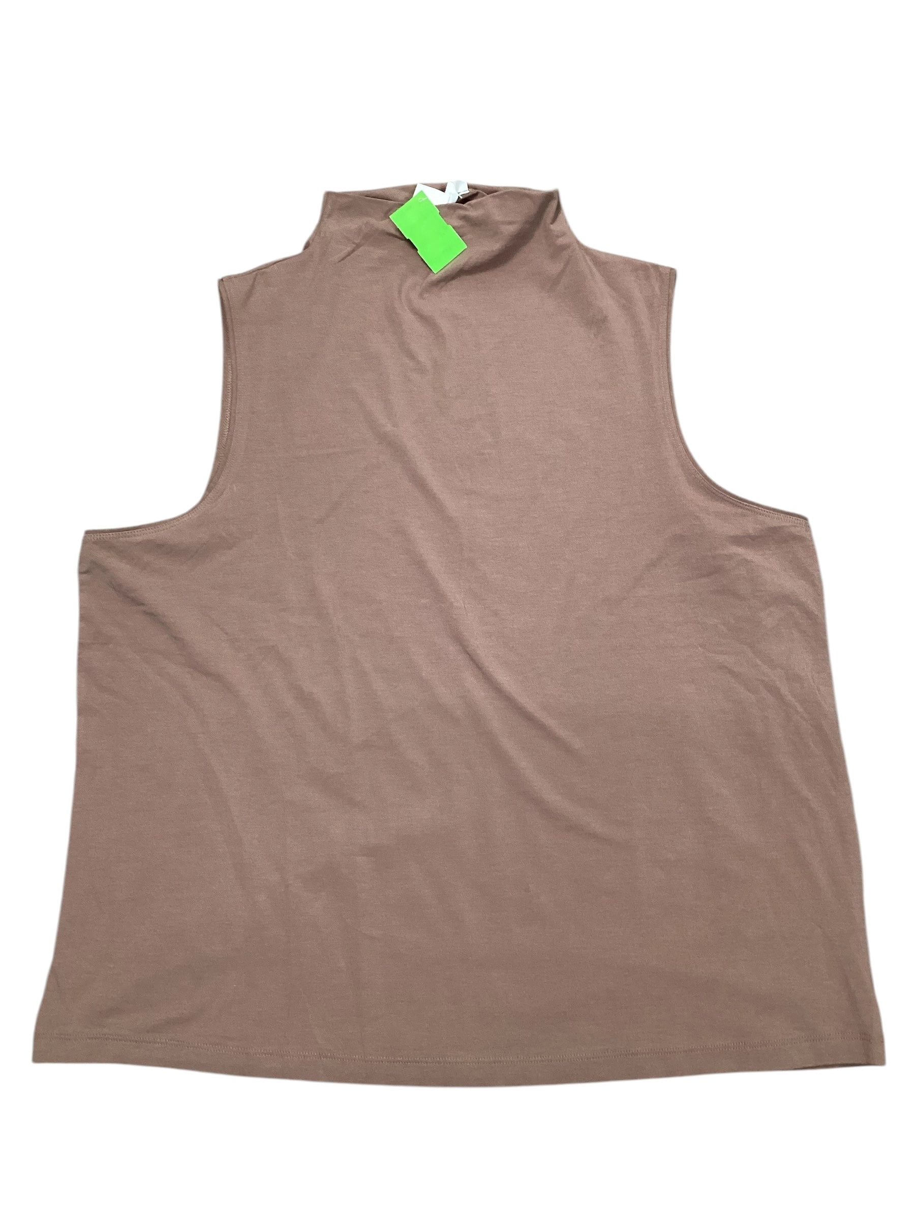 Top Sleeveless By Athleta In Brown, Size:Xl