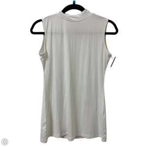 Top Sleeveless By Clothes Mentor In White, Size: S